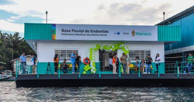 Manaus ganha nova base fluvial para dar suporte ao controle de endemias nas comunidades ribeirinhas