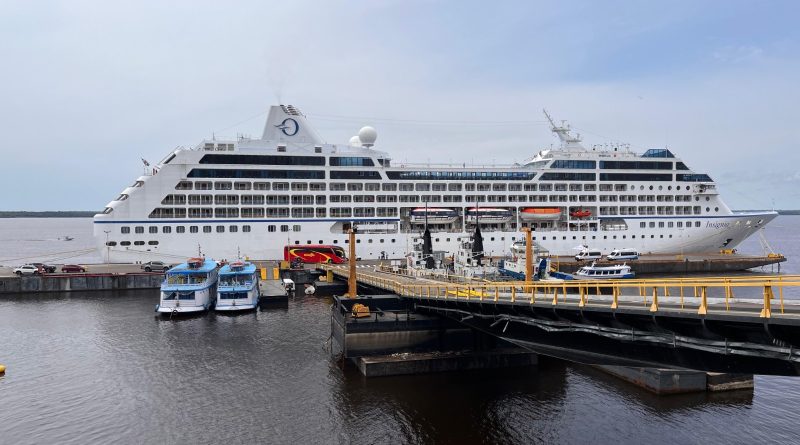 Temporada de cruzeiros impulsiona turismo e movimenta economia em Manaus