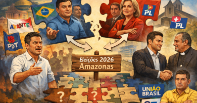 Amazonas entra na corrida de 2026 com alianças improváveis e chapas indefinidas