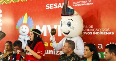 Ministério da Saúde amplia vacinação de indígenas na Amazônia