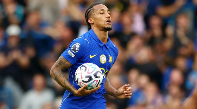 João Pedro, do Chelsea, comemora ao marcar o segundo gol contra o Hull City em Stamford Bridge, Londres 12 de setembro de 2026 REUTERS/Hannah Mckay