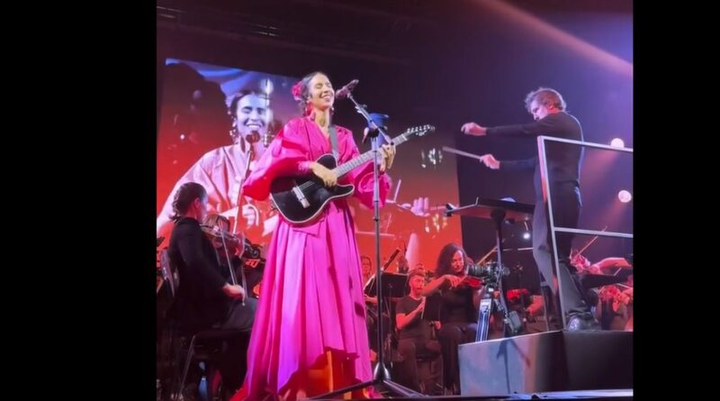 Rio de Janeiro (RJ), 29/10/2026 - Marisa Monte fará show beneficente para Instituto da Providência. Frame Marisa Monte/Instagram