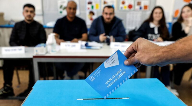 Votação em Rahat, Israel