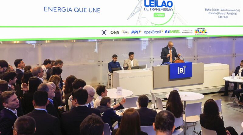São Paulo (SP), 30/10/2026 – B3 faz, na sexta, leilão de energia ligado a Aneel. Há investimentos de R$ 8,9 bilhões. Foto: Paulo Pinto/Agência Brasil