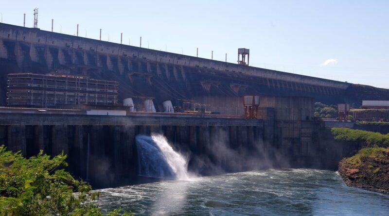 Foz do Iguaçu (PR), 14/04/2026 - Área externa da usina hidrelétrica Itaipu Binacional. Foto: Tânia Rêgo/Agência Brasil